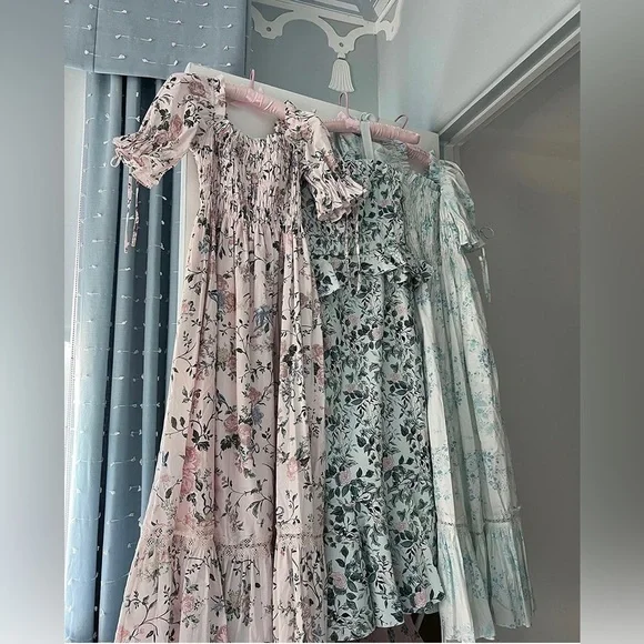 NWT Antonio Melani Pippa Floral Fit & Flare Peplum Dress - Picture 3 of 9